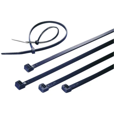 Afbeelding van TRU COMPONENTS 1592815 TC CVR368W203 Kabelbinder 368 mm 4.80 Zwart UV stabiel 100 stuk(s)