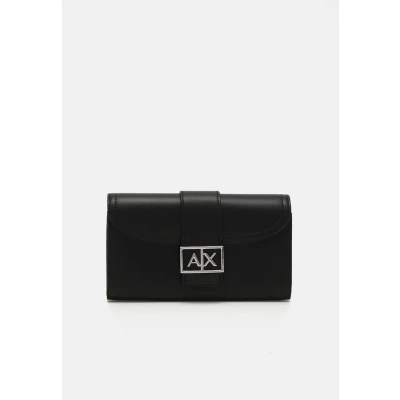 Afbeelding van Armani Exchange Portafoglio Portemonnee, Dames, Maat: One Size, Nero