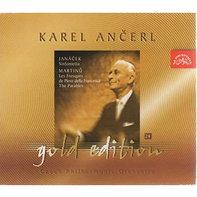 Afbeelding van Czech Philharmonic Orchestra, Karel Ančerl Gold Edition 24. Janácek: Sinfonietta Martinu: Les Fresques de Piero della Francesca, The Parables (CD)