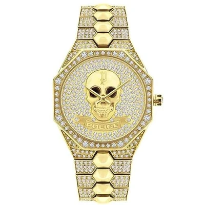 Afbeelding van Police Montaria Horloge goldcoloured, Dames, Maat: One Size, Gold coloured
