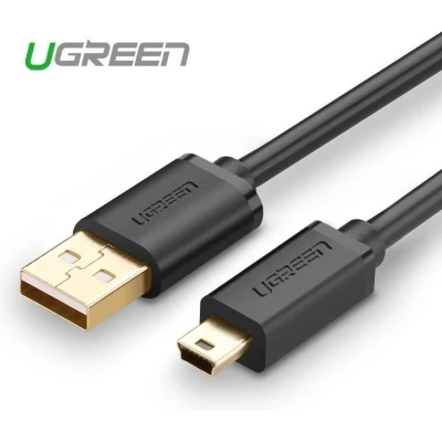 Afbeelding van 0.5 Meter USB 2.0 A Male naar Mini 5 Pin kabel