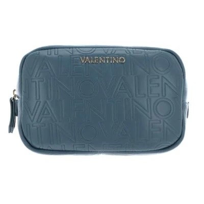 Afbeelding van VALENTINO Utensil zak Lio Re Soft Cosmetic Case Avion Lichtblauw