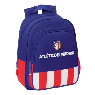 Afbeelding van Schoolrugzak Atlético Madrid Blauw Wit Rood 27 x 33 10 cm