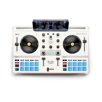 Afbeelding van Hercules DJ Control Mix Ultra Mobiele controller voor Smartphones (iOS/Android) ingebouwde oplaadbare accu tot 10 uur