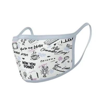 Image de Masque Friends Phrases Lot De 2