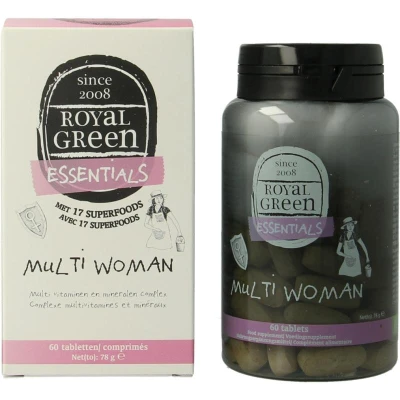 Afbeelding van Royal Green Multi Woman (60 Tabletten)