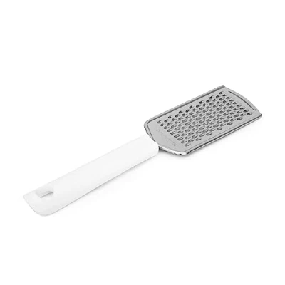 Afbeelding van Fackelmann 49213 Arcadalina rasp 25,5 cm van PP/roestvrij staal, wit/zilver, x 6 2