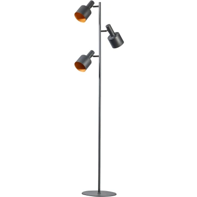 Afbeelding van ETH Sledge Vloerlamp 3x E27 Zwart