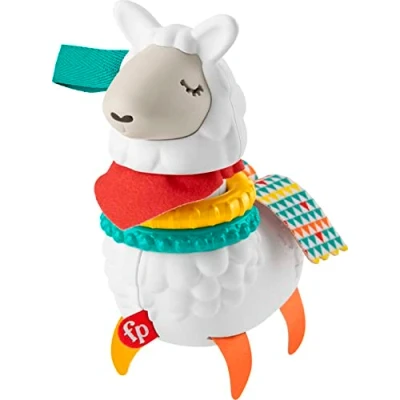 Afbeelding van Fisherprice Klik klak Lama Stimmuleerd de zintuigen en motoriek vanaf 3 Maanden