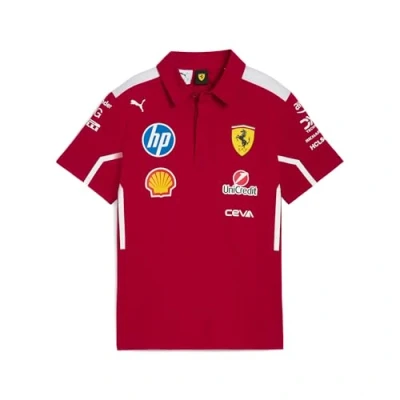 Image de Polo Team Scuderia Ferrari HPÂ 2025 Enfant et Adolescent