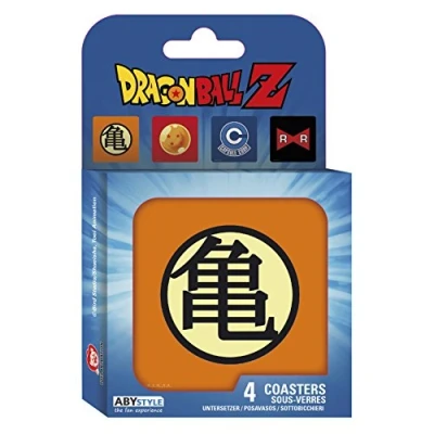 Afbeelding van DRAGON BALL Set van 4 Onderzetters
