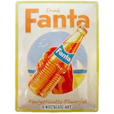 Afbeelding van Wandbord Drink Fanta Fantastically Flavorful Special Edition