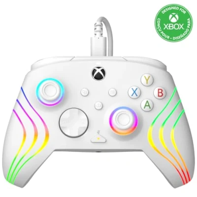 Image de PDP Manette Afterglow Wave Xbox Series X/s Wit (049 024 wh)