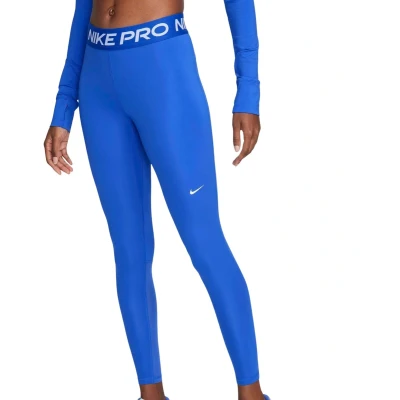 Afbeelding van Nike Performance Legging, Dames, Maat: Small, Hyper royal/white