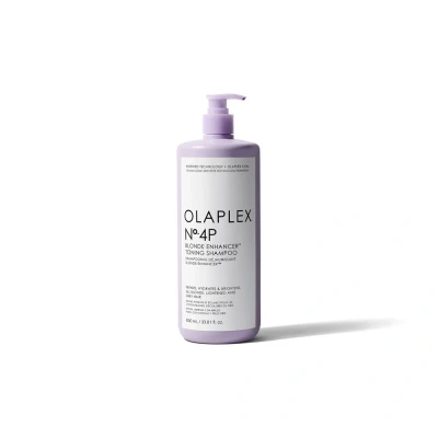 Afbeelding van Olaplex No. 4P Blonde Enhancer Toning Shampoo 1000ml Haibu by Kapperskorting.com