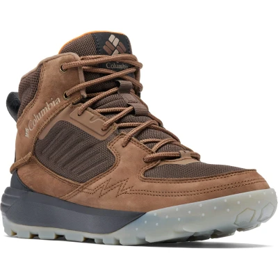 Afbeelding van Columbia Portlander Outdoorschoenen, Heren, Maat: 45, Bark/desert sun Leer en textiel