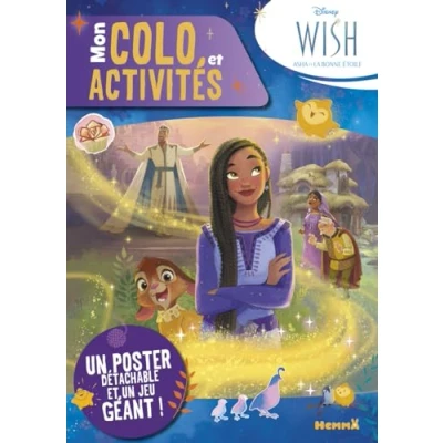 Afbeelding van Disney wish mon colo et activites + poster