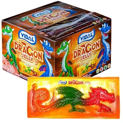 Afbeelding van Dragon Jelly Blister Doos 22 Stuks