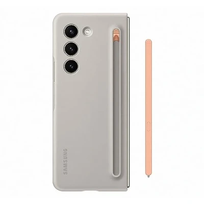 Image de Coque avec S Pen integré pour Samsung Z Fold 5 Crème