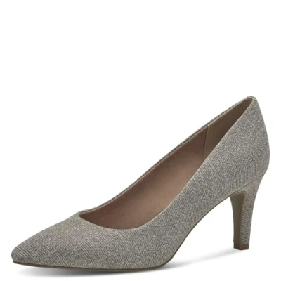 Afbeelding van s.Oliver Damespumps 5 22411 42, maat: 38 EU, kleur: beige, Beige