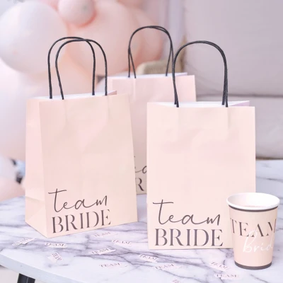 Afbeelding van Ginger Ray Gift Bags Team Bride 5 stuks
