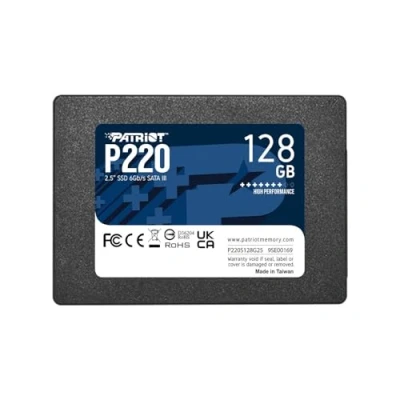 Afbeelding van Patriot Memory P220 128GB, 128 GB, 2.5&quot;