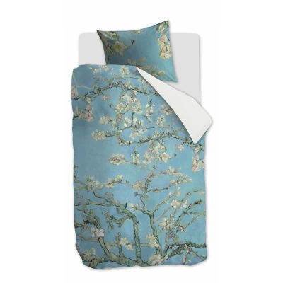 Afbeelding van Dekbedovertrek Beddinghouse Van Gogh Almond Blossom Blue