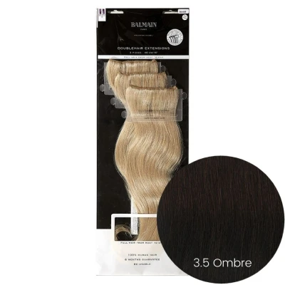 Afbeelding van Balmain DoubleHair Extensions Human Hair 3 st 40 cm 3.5 Ombre