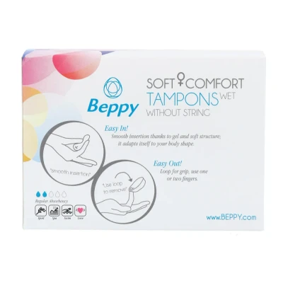 Afbeelding van Beppy Soft + Comfort Tampons WET 8 Stuks