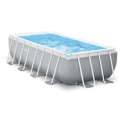 Afbeelding van Intex Prism Frame Rectangular 488 X 244 107 Zwembad Blauw Zwembaden &amp; Accessoires