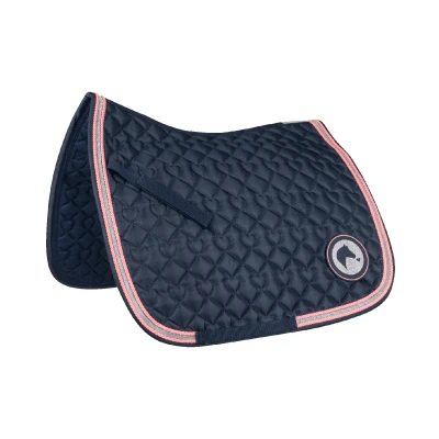 Image de Waldhausen Tapis de Selle Lucky Polyvalent Bleu nuit Shetland