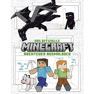 Afbeelding van Das offizielle Minecraft Abenteuer Ausmalbuch