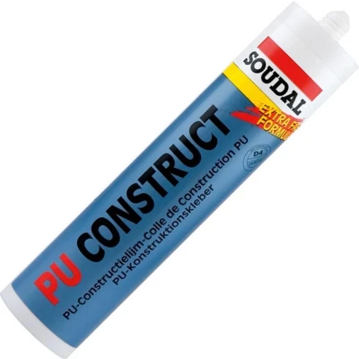 Afbeelding van Soudal Pu Construct Extra Fast Constructielijm 310 ml 105333