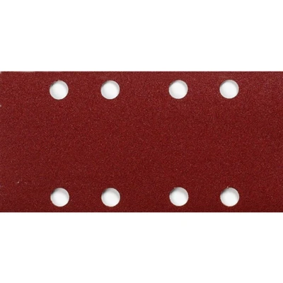 Afbeelding van Makita, Schuurmiddelen, Zubehör P 42195 Schleifblatt 80x133 mm Körnung 80 ROT 10 Stk. (80)