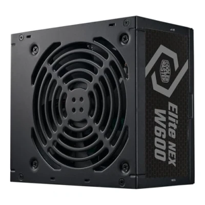 Afbeelding van Cooler Master Elite NEX Wit 230V 600 voedingseenheid W 24 polig ATX Zwart