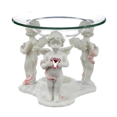 Afbeelding van Geurbrander oliebrander peace of heaven call the heart cherubijntjes Puckator