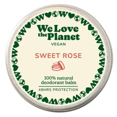Afbeelding van We Love The Planet Deo Balm Sweet Rose Vegan 35g