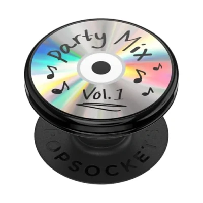 Afbeelding van PopSockets Telefoongrip Backspin CD Rom Road Trip