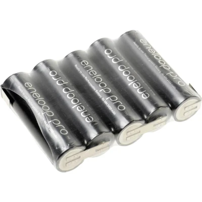 Afbeelding van Panasonic eneloop Pro Reihe F1x5 Accupack Aantal cellen: 5 Batterijgrootte: AA (penlite) Z soldeerlip NiMH 6 V 2450 mAh