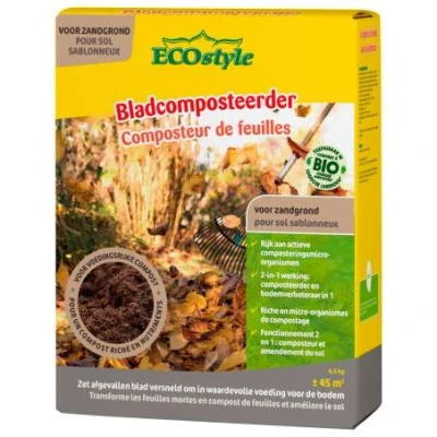 Afbeelding van Ecostyle Bladcomposteerder Zandgrond Bodemverbetering 4.5 kg