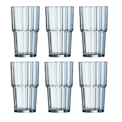 Afbeelding van Arcoroc Tumbler Norvege Gehard Glas 270 ml 6 Stuks