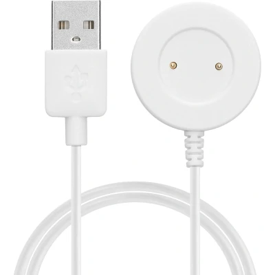 Afbeelding van kwmobile USB oplaadkabel geschikt voor Huawei Watch GT / GT2 Honor Magic 2 kabel Laadkabel smartwatch in wit