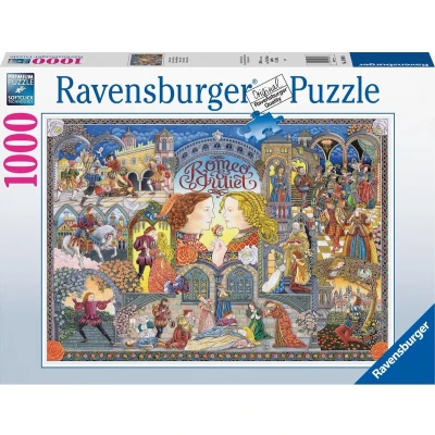 Afbeelding van Ravensburger puzzel Romeo &amp; Julia Legpuzzel 1000 stukjes