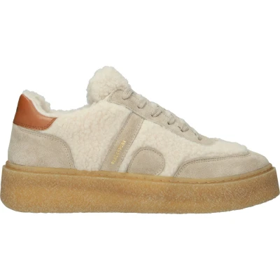 Afbeelding van Blackstone ENJAR NATUK EL423 Rainy Day Sneaker (low) Dames Off white Maat: 37