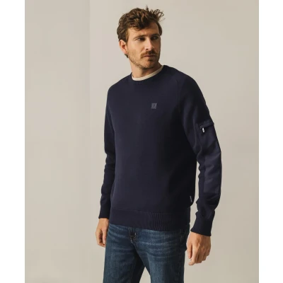 Afbeelding van State of Art Sweater Effen Marine S