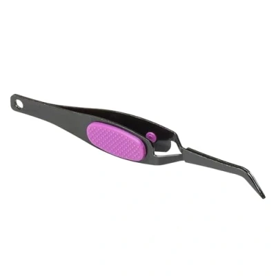 Afbeelding van Vaessen Creative Tang, hoekprecisiepunt, eenvoudige grip, voor doe het zelf knutselwerk, scrapbooking, decoupage, modelbouw en meer, zwart, 12 cm
