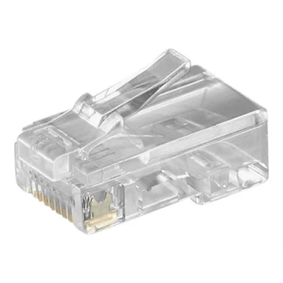 Image de goobay Connecteur de réseau RJ 45 (M) transparent