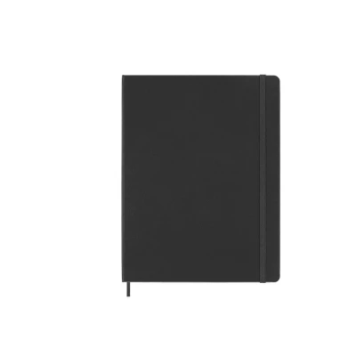 Afbeelding van Moleskine notitieboek, ft 19 x 25 cm, puntraster, harde cover, 192 blad, zwart notitieboek