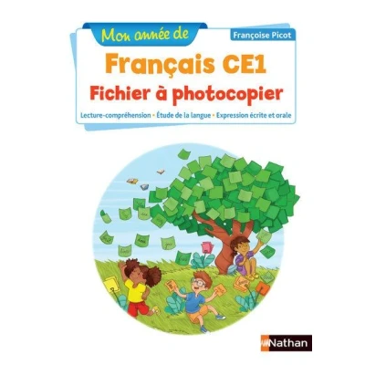 Image de Mon année de Français Fichier à photocopier CE1 Nouvelle