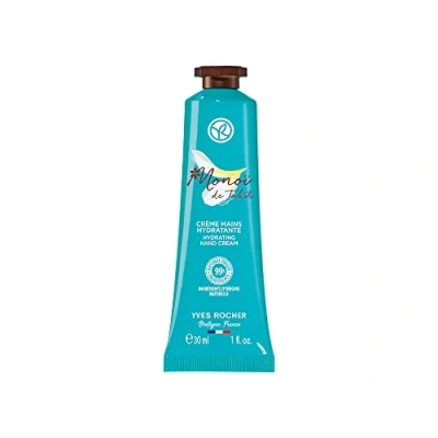 Afbeelding van Yves Rocher Monoï handcrème, hydrateert en geeft de handen een delicate zonnige geur. 1 tube van 30 ml